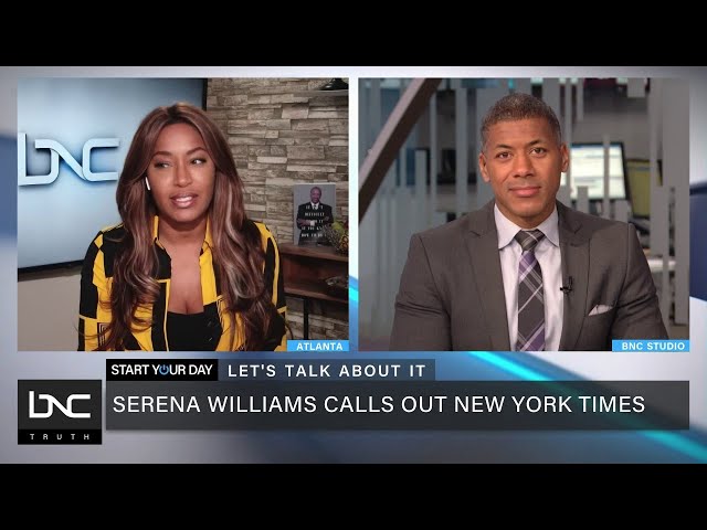 Serena Williams Calls Out NY Times Over Photo Mix-Up
