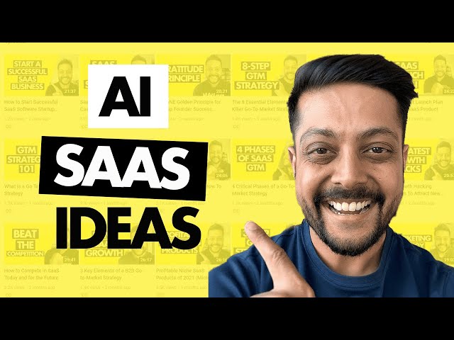 7 AI SaaS Ideas You Can Start In 2023 🚀 (ChatGPT, GPT 3, Stable Diffusion)