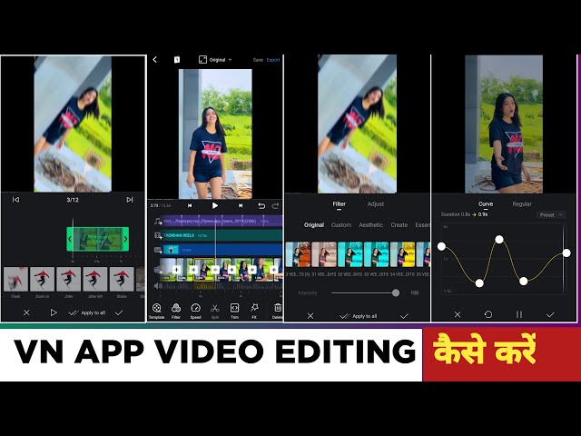 VN Video Editing Tutorial | Vn App Se Video Editing Kaise Kare | How To Use Vn Video Editor