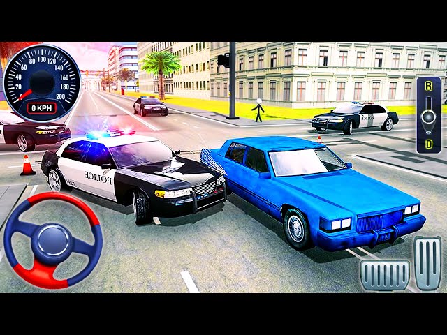 US Police Car Chase Driver Simulator - Crime Transport Prisoner Driving - Android GamePlay #2
