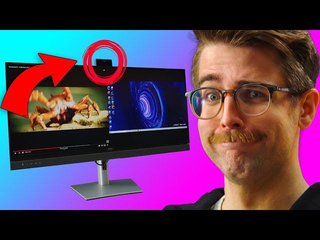 Monitors have built-in webcams now!? - Dell Video Conference Monitors