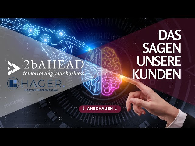 2b AHEAD ThinkTank - HAGER Consulting