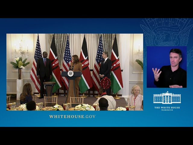 Vice President Harris and Secretary Blinken Hosts a Luncheon in Honor of President Ruto