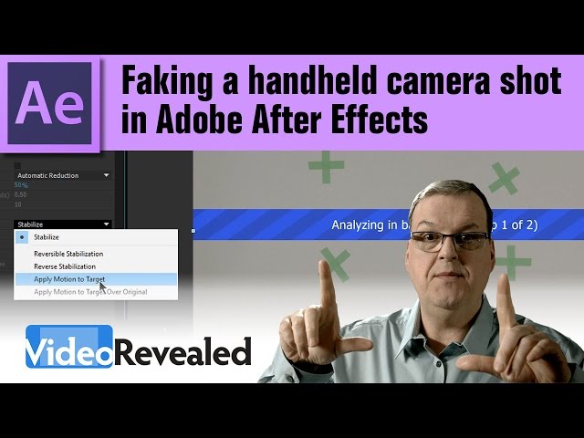 Faking a handheld camera shot in Adobe After Effects