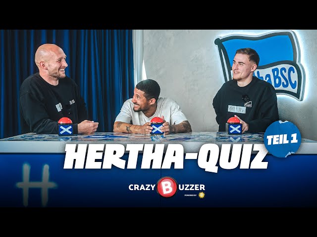 "Sind Testspiele auch Pflichtspiele?!" | Hertha-Quiz mit Toni, Jerry und Matte