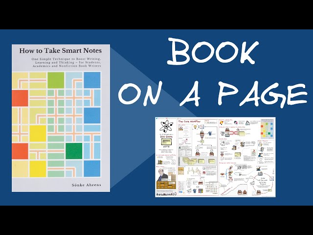 How to Take Smart Notes - Book on a Page
