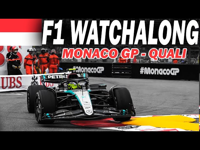 🔴 F1 Watchalong - MONACO GP - QUALI - with Commentary & Timings