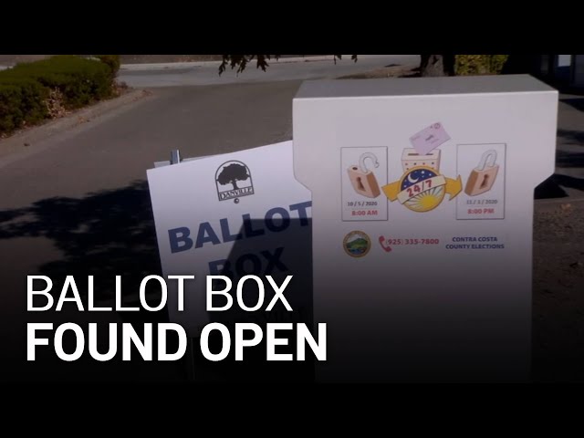 Officials Believe No Ballots Stolen Or Lost After East Bay Drop Box Left Open by Mistake