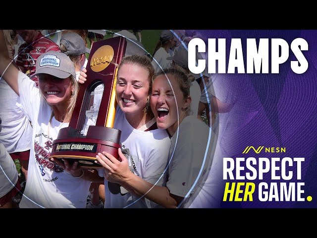 Winners Never Quit: Boston College Lacrosse Wins National Championship || Respect Her Game