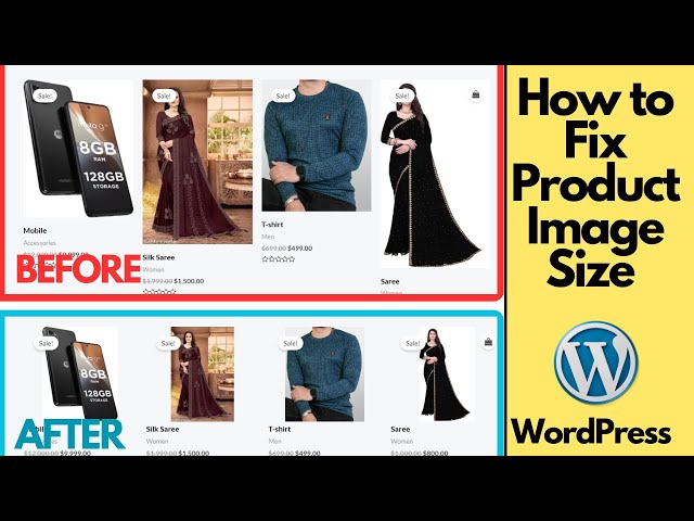 How to fix woocommerce product image size issue