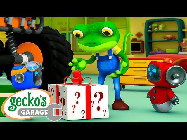The Mystery Box | Gecko's Garage | Cartoons For Kids | Toddler Fun Learning