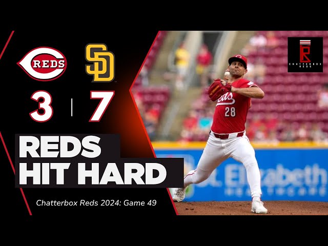 Cincinnati Reds vs San Diego Padres LIVE MLB Postgame Show Chatterbox Reds | May 22, 2024