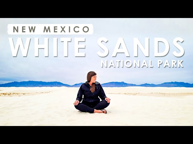 WHITE SANDS NATIONAL PARK in One Day | New Mexico