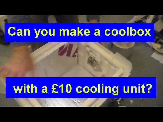 Peltier Cooling Units - Cheap as chips, but are the worth buying? I build a cool box to find out.