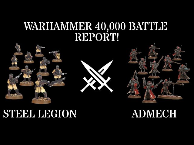 Astra Militarum Vs Adeptus Mechanicus - 2000pts 9th Ed. Battle Report - Warhammer 40,000