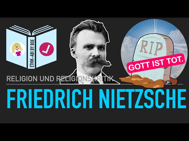 Gott ist tot⎥Friedrich Nietzsche | Religionskritik