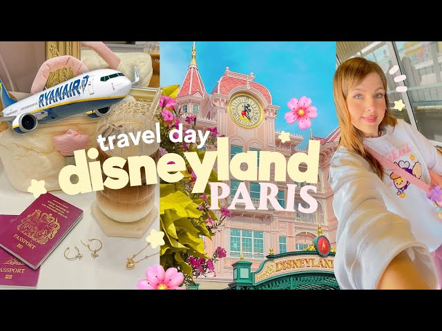 TRAVEL DAY TO DISNEYLAND PARIS ✈️ Travel day with Ryanair to Beauvais!