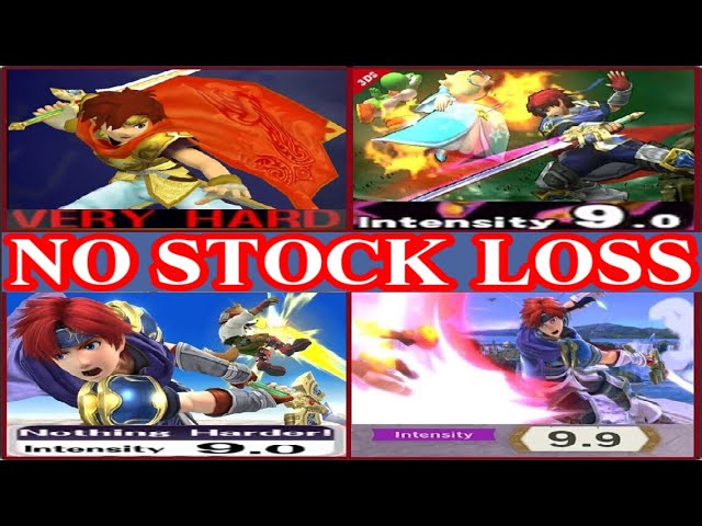 All Roy Classic Mode - Melee to Ultimate (Hardest Difficulty) No stock loss