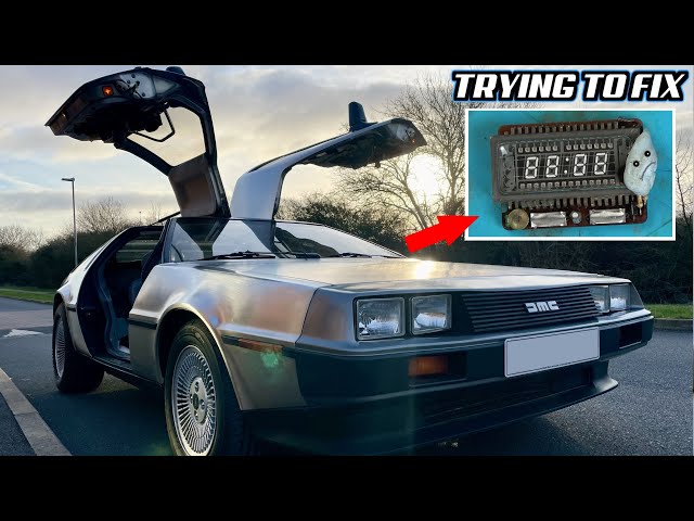 This Back to the Future car has a Problem - 'TIME' to Fix it