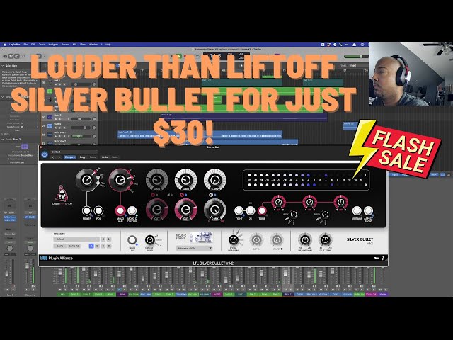 Get Loudef Than Liftoff SIlver Bullet plugin for just $30!