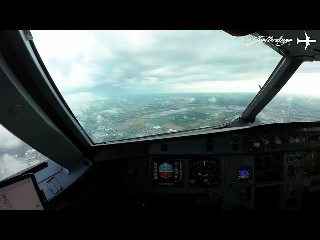 A320 Pilot POV RNAV Approach and Landing Lublin Airport EPLB Runway 07