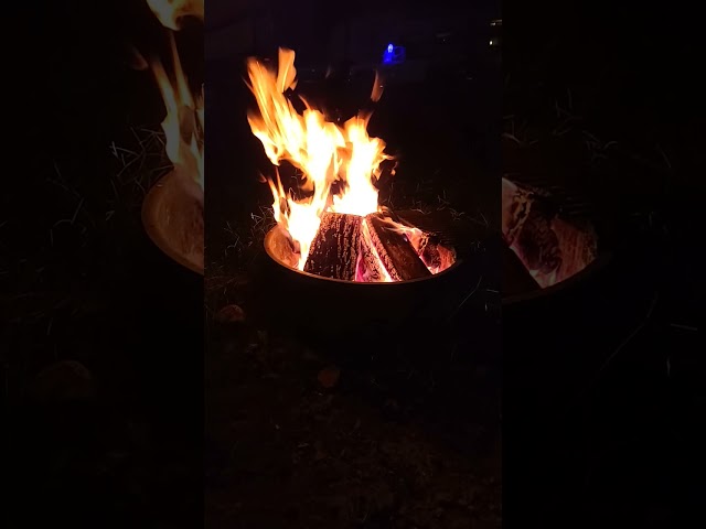 Campfire In Slow Motion