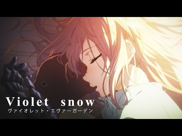 【Violet Evergarden】"Violet  snow" Piano MV /【ヴァイオレット・エヴァーガーデン】【紫羅蘭永恆花園】