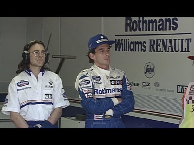 Mai 1994 -  Ayrton Senna und Roland Ratzenberger