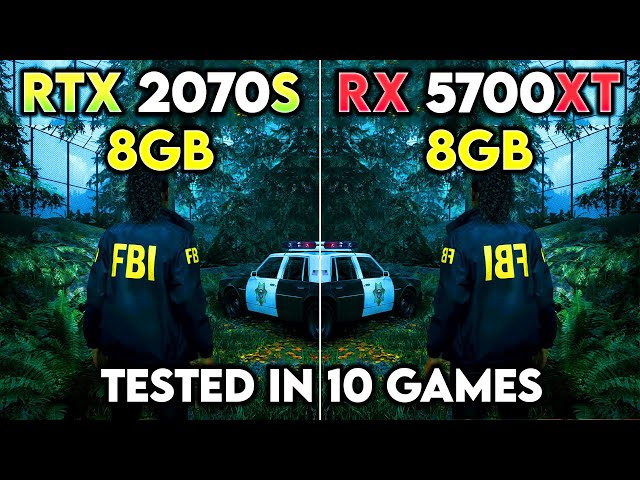 RTX 2070 Super vs RX 5700 XT - 10 New Games Tested