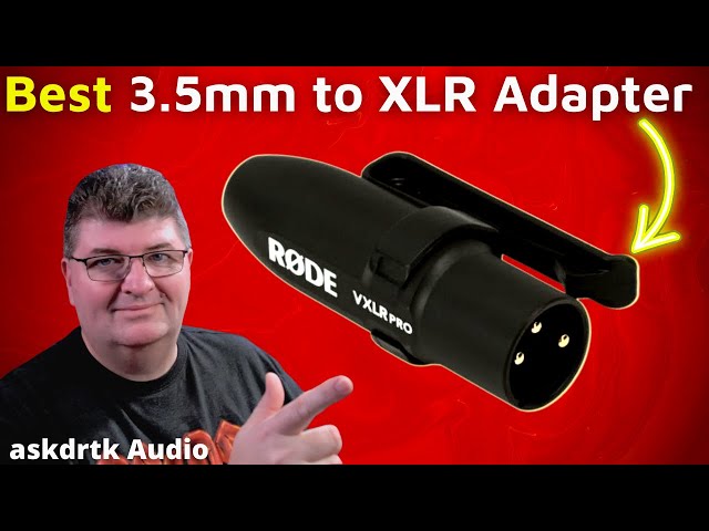 Rode VXLR Pro - How to Connect a Lavalier Mic to a Mixer or Audio Interface
