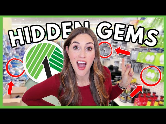 Surprising finds at Dollar Tree you won't believe!  💎Must-See HIDDEN GEMS💎