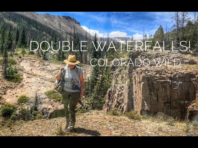 Double Waterfalls! Colorado Wilderness