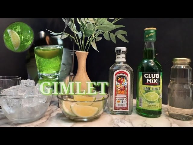 Gin Gimlet Cocktial | Pinoy Easy Gin  Drinks Recipe! | mary's channel
