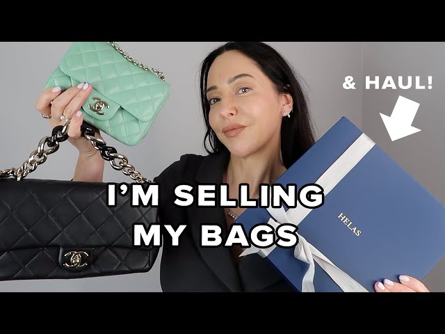 *I’M SELLING MY DESIGNER BAGS* // & HELAS Haul // Chanel, Bottega, Balmain