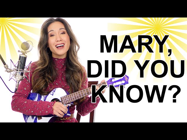 POWERFUL Lyrics, Beautiful Melody  - Mary, Did You Know? Fingerpicking Tutorial with Play Along