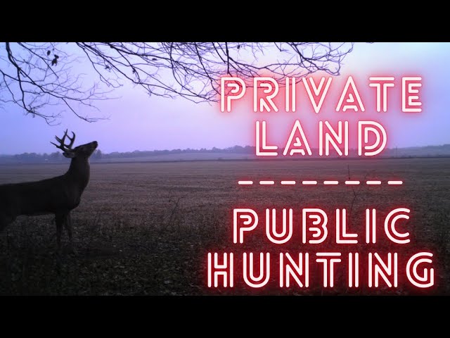 Private land open to Public Hunting