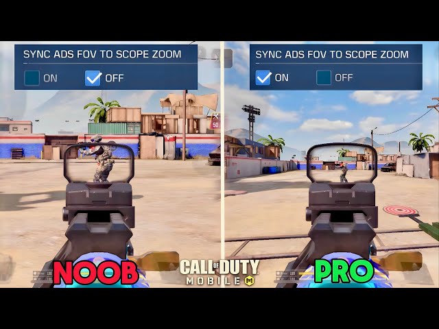 Best Setting To Improve Aim 100% In Call Of Duty Mobile Br | Sync ADS FOV To Scope Zoom Setting Codm