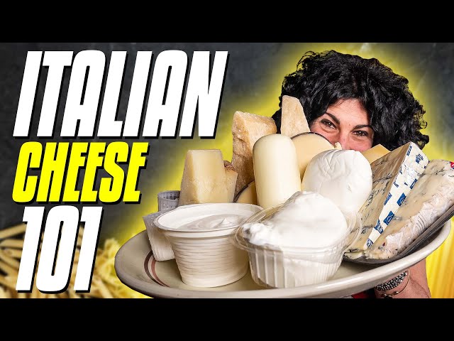 Italian CHEESE Explained: The Different Types and How to Use Them