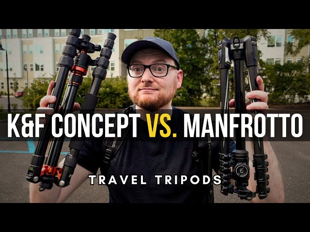 BEST Travel Tripod?! K&F Concept Compact VS. Manfrotto Befree Comparison