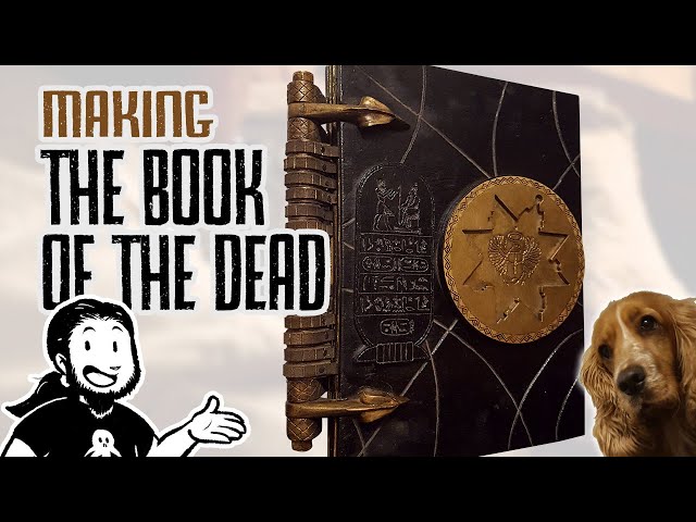 Let's make a replica! The Book of the Dead from The Mummy