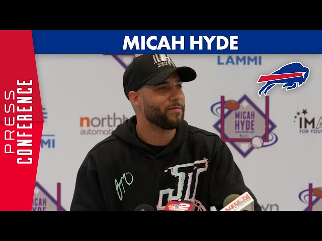 "Cool to See The Community Support" | Micah Hyde on 2024 Charity Softball Game