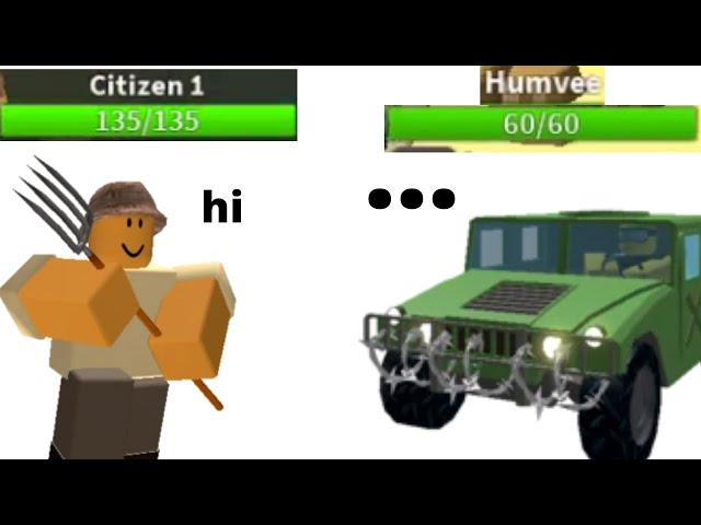 humvee meets citizen 1 (TDS meme)