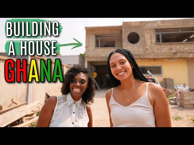 BUILDING A HOUSE IN GHANA | Turning a Boys Quarters into a Dream House with Natural Ghana Girl