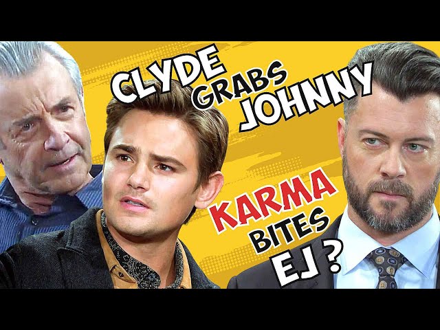 Days of our Lives: Clyde Threatens Johnny - EJ Slapped by Karma? #dool #daysofourlives