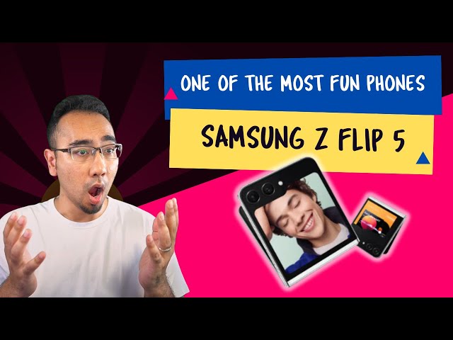The Samsung ZFlip 5 - One Of The Most Fun Phones