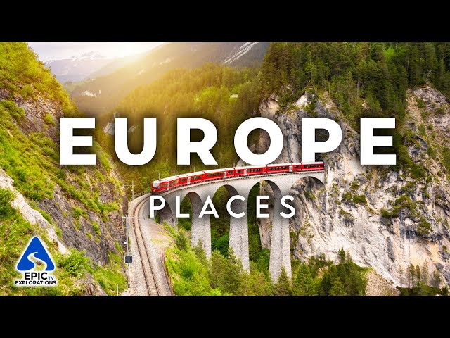 WONDERS OF EUROPE | 50 Most Beautiful Places to Visit in Europe | 4K
