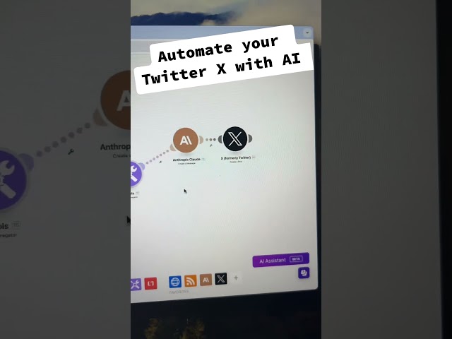Automate your Twitter/X with AI on Make #ai #aiforwork #automation #make #chatgpt #claude