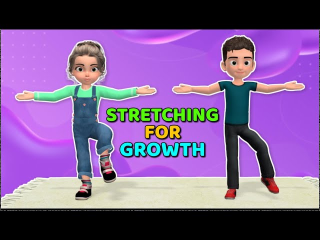 BEST STRETCHING EXERCISES FOR GROWTH – KIDS WORKOUT