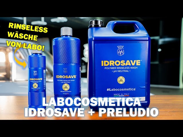 DAS IDROSAVE IST DA! Labocosmetica Idrosave und Preludio - 3pH Rinseless System Anwendung