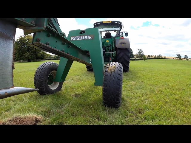 WILL IT WORK?! MOLING IN WATER PIPE WITH THE JOHN DEERE